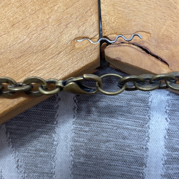 Bohemian Chain Detail Beaded Statement Necklace - Picture 2 of 2